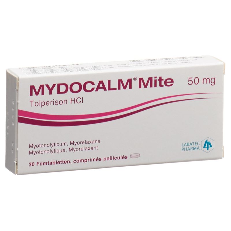 MYDOCALM mite Filmtabl 50 mg 30 Stk