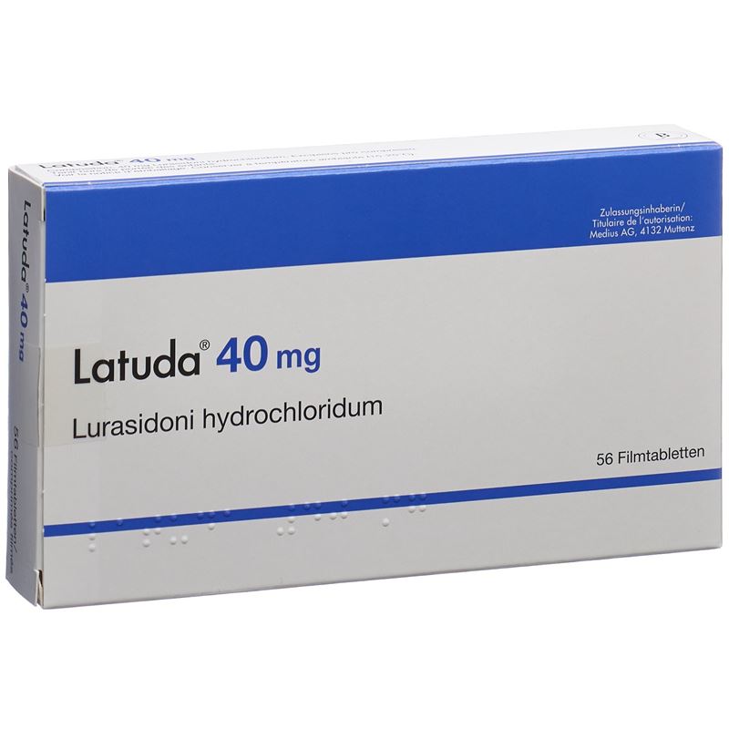 LATUDA Filmtabl 40 mg 56 Stk