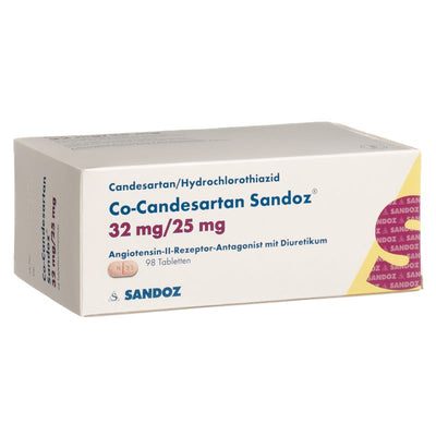 CO-CANDESARTAN Sandoz Tabl 32/25 mg 98 Stk
