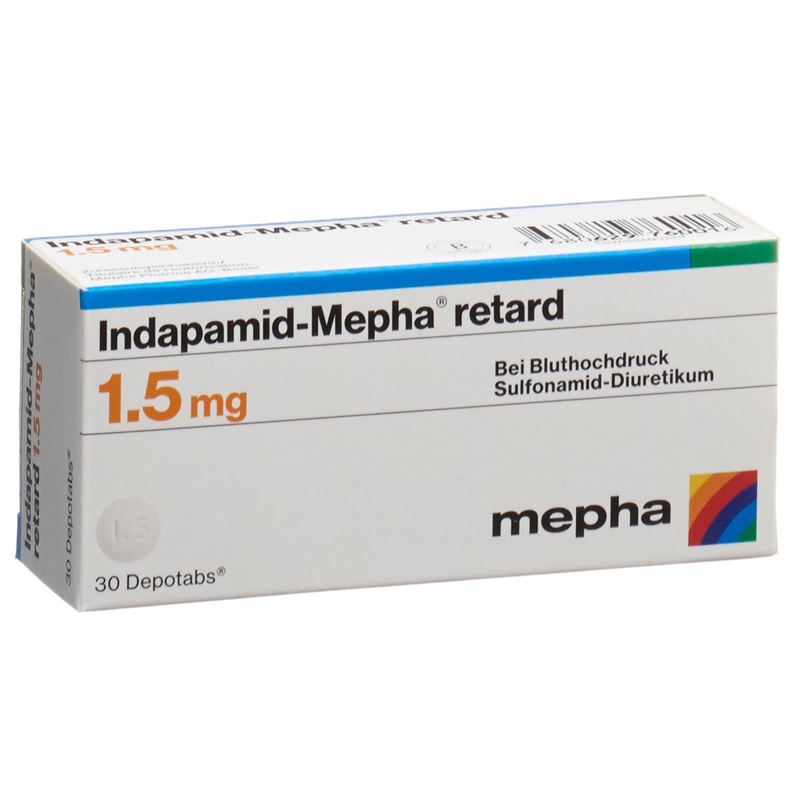 INDAPAMID Mepha retard Depotabs 1.5 mg 30 Stk