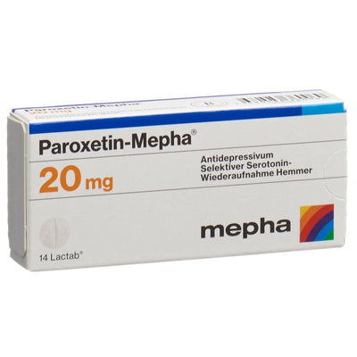 PAROXETIN Mepha Filmtabl 20 mg 14 Stk