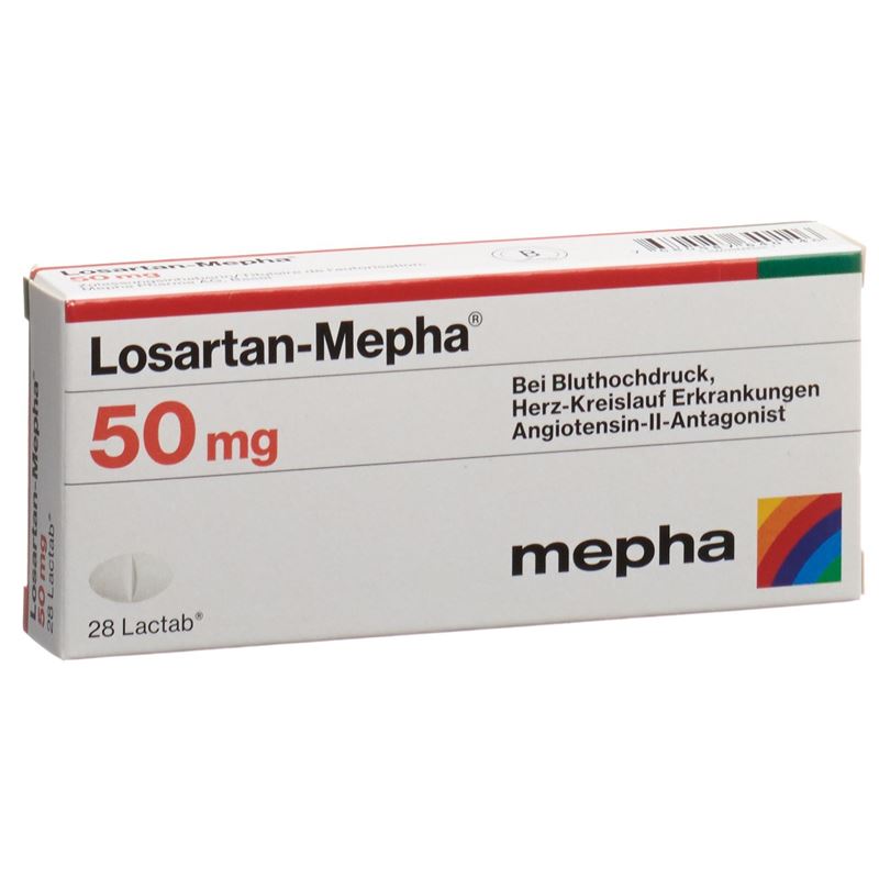 LOSARTAN Mepha Filmtabl 50 mg 28 Stk