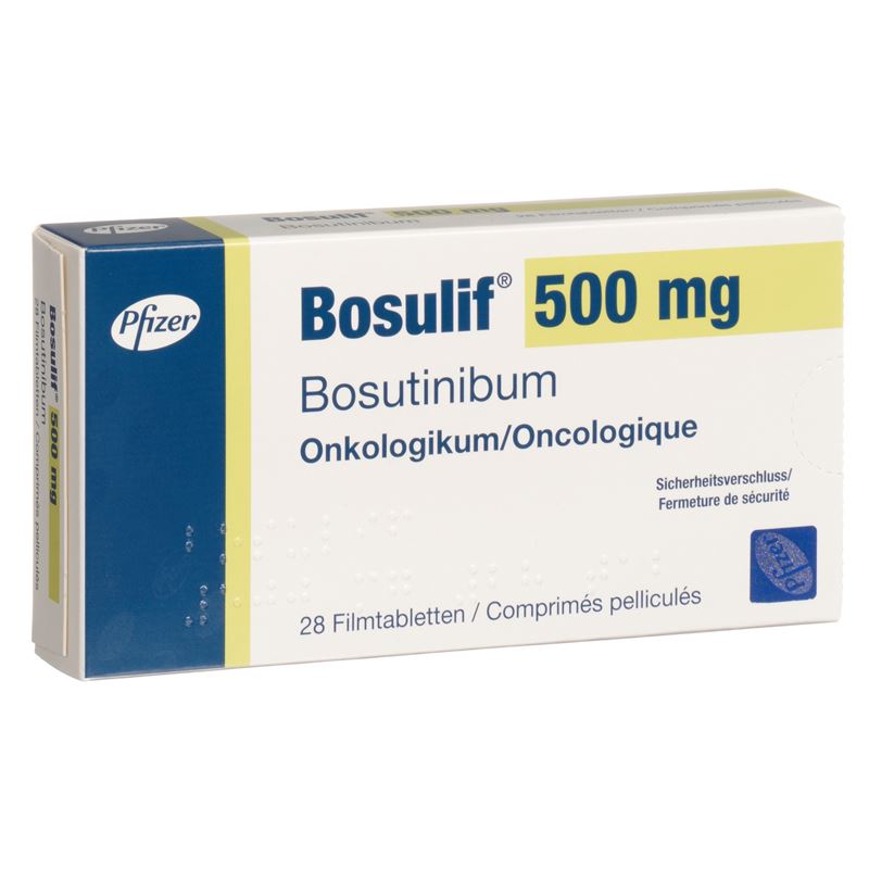 BOSULIF Filmtabl 500 mg 28 Stk