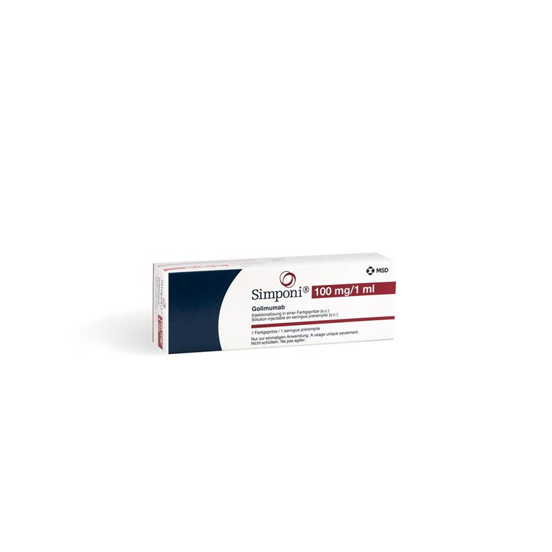 SIMPONI Fertigspritze 100 mg/1ml 1 ml