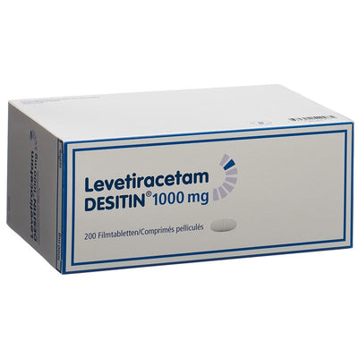 LEVETIRACETAM DESITIN Filmtabl 1000 mg 200 Stk