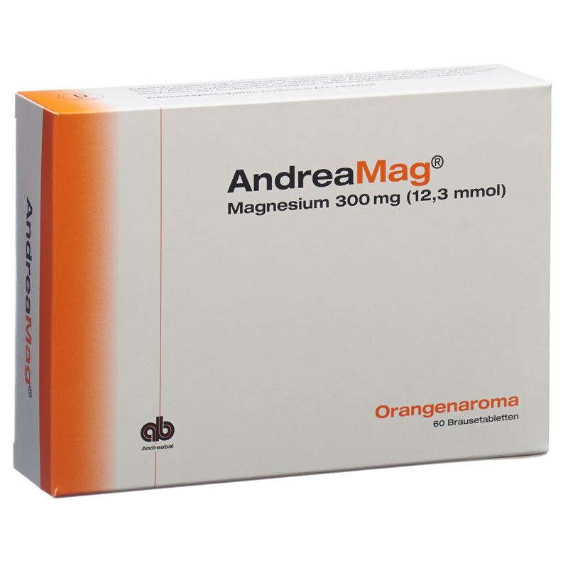 ANDREAMAG 300 mg Orangenaroma Ds 60 Stk