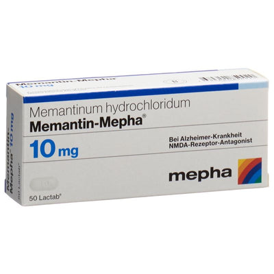 MEMANTIN Mepha Lactab 10 mg 50 Stk