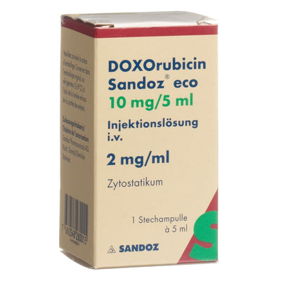 DOXORUBICIN Sandoz eco 10 mg/5ml 5 ml