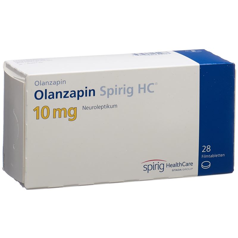 OLANZAPIN Spirig HC Filmtabl 10 mg 28 Stk