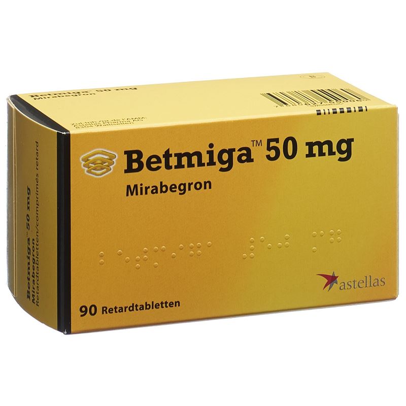 BETMIGA Ret Tabl 50 mg 90 Stk