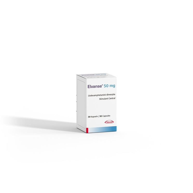 ELVANSE Kaps 50 mg Ds 30 Stk