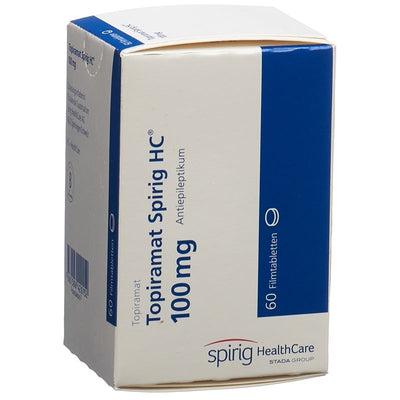 TOPIRAMAT Spirig HC Filmtabl 100 mg Ds 60 Stk