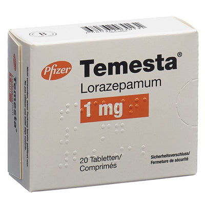 TEMESTA Tabl 1 mg 20 Stk