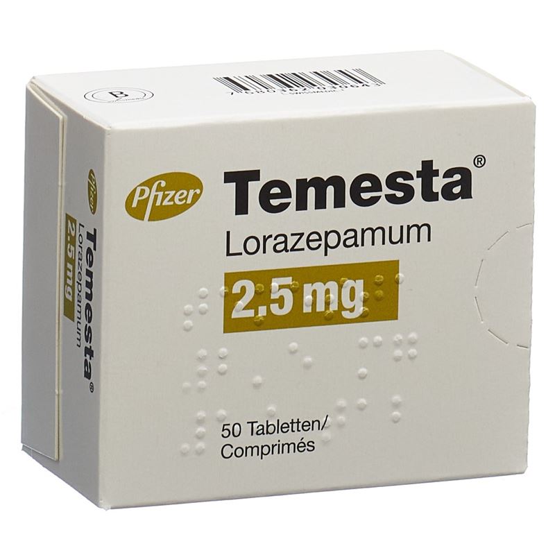 TEMESTA Tabl 2.5 mg 50 Stk