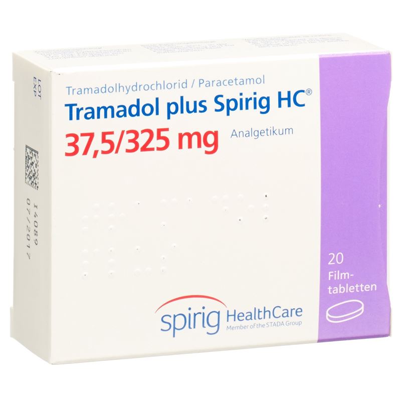 TRAMADOL PLUS Spirig HC 37.5/325mg 20 Stk