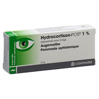 HYDROCORTISON-POS Augensalbe 1 % Tb 2.5 g