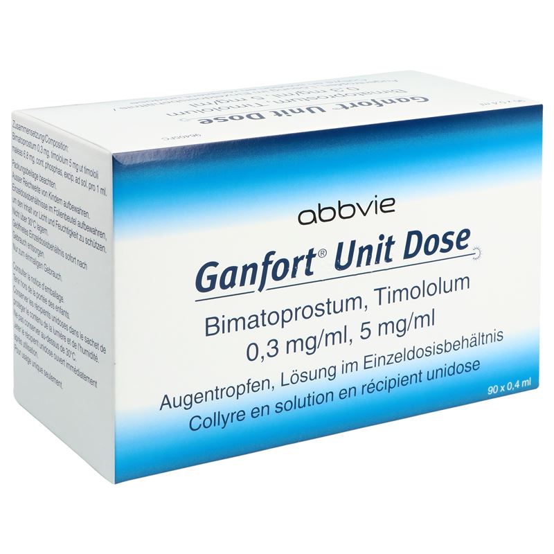 GANFORT Unit Dose Gtt Opht 90 Monodos 0.4 ml