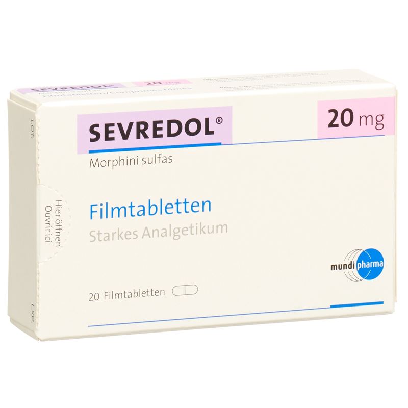 SEVREDOL Filmtabl 20 mg 20 Stk