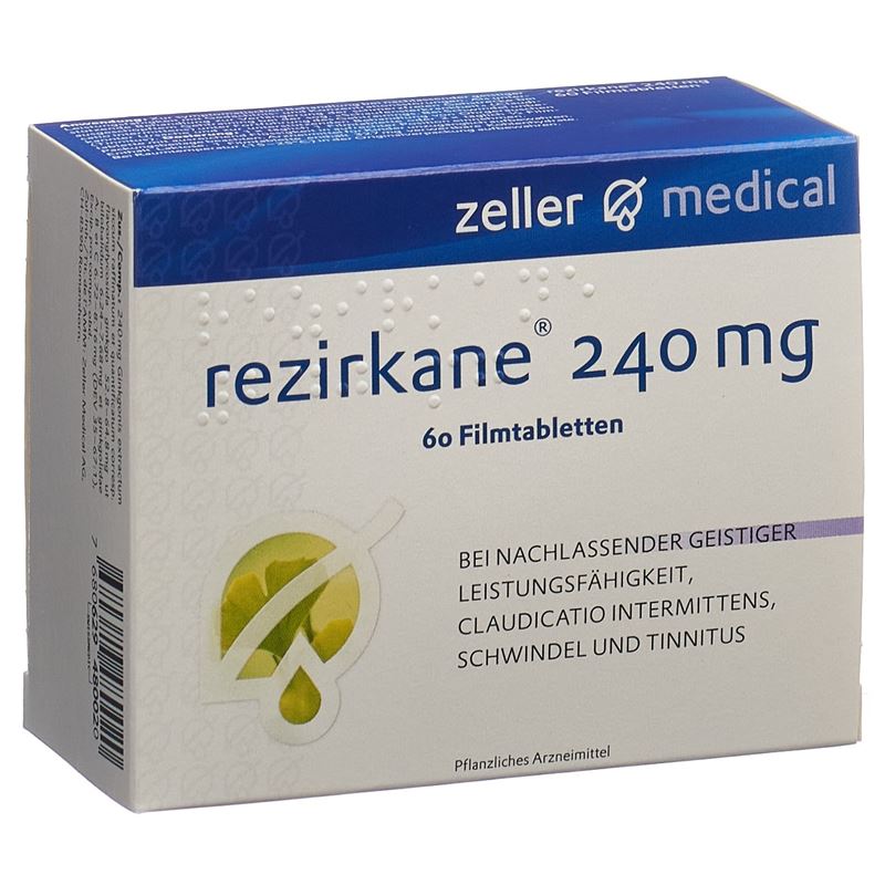 REZIRKANE Filmtabl 240 mg 60 Stk