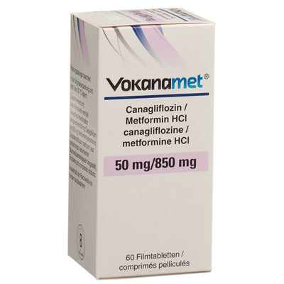 VOKANAMET Filmtabl 50/850 mg Ds 60 Stk