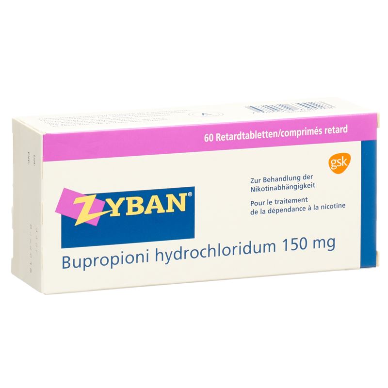 ZYBAN Ret Tabl 150 mg 60 Stk