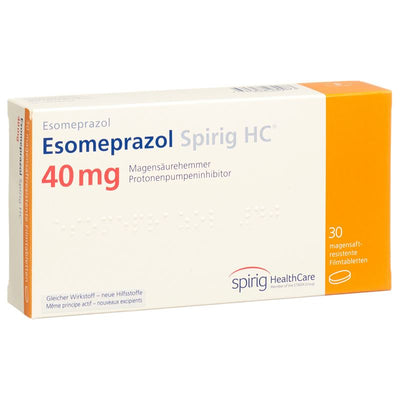 ESOMEPRAZOL Spirig HC Tabl 40 mg 30 Stk