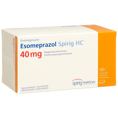 ESOMEPRAZOL Spirig HC Tabl 40 mg 100 Stk