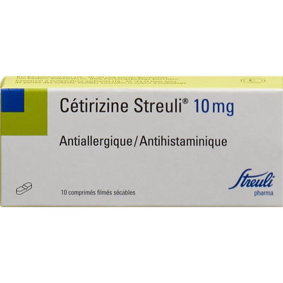 CETIRIZIN Streuli Filmtabl 10 mg 10 Stk - PICBACKTOP