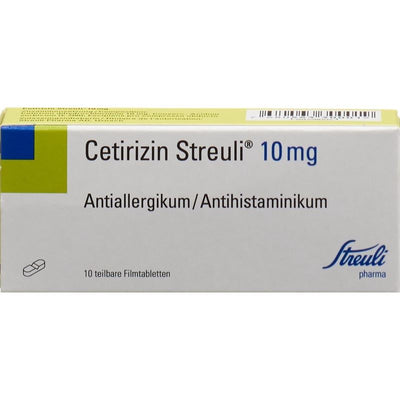 CETIRIZIN Streuli Filmtabl 10 mg 10 Stk - PICFRONTTOP