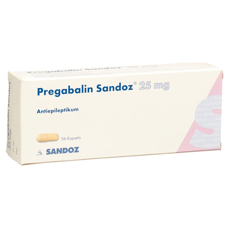 PREGABALIN Sandoz Kaps 25 mg 56 Stk