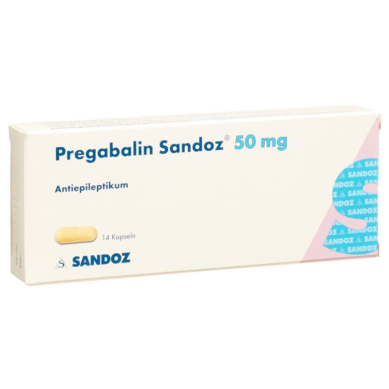 PREGABALIN Sandoz Kaps 50 mg 14 Stk