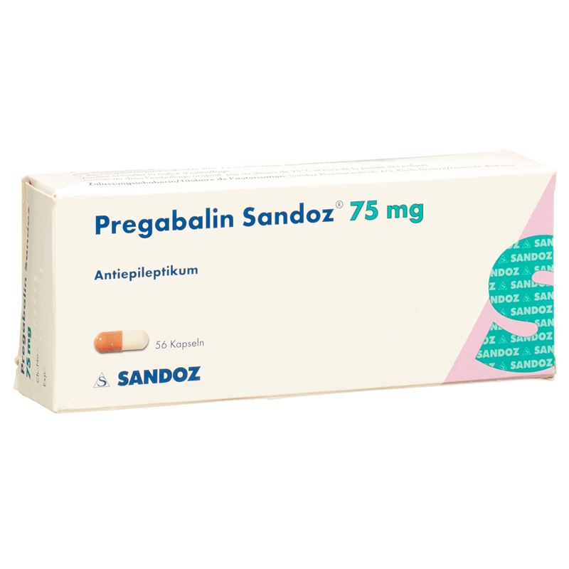 PREGABALIN Sandoz Kaps 75 mg 56 Stk