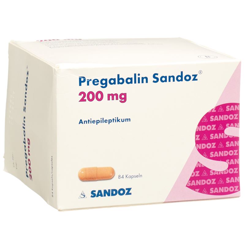 PREGABALIN Sandoz Kaps 200 mg 84 Stk