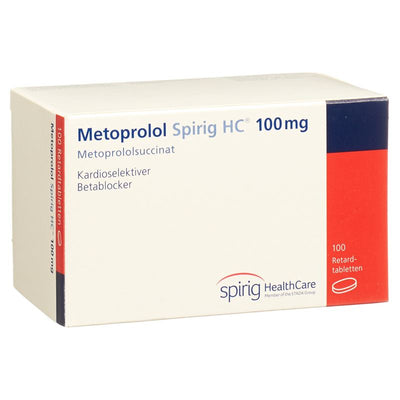 METOPROLOL Spirig HC Ret Filmtabl 100 mg 100 Stk