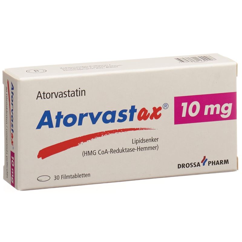 ATORVASTAX Filmtabl 10 mg 30 Stk