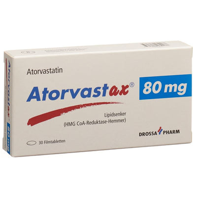 ATORVASTAX Filmtabl 80 mg 30 Stk