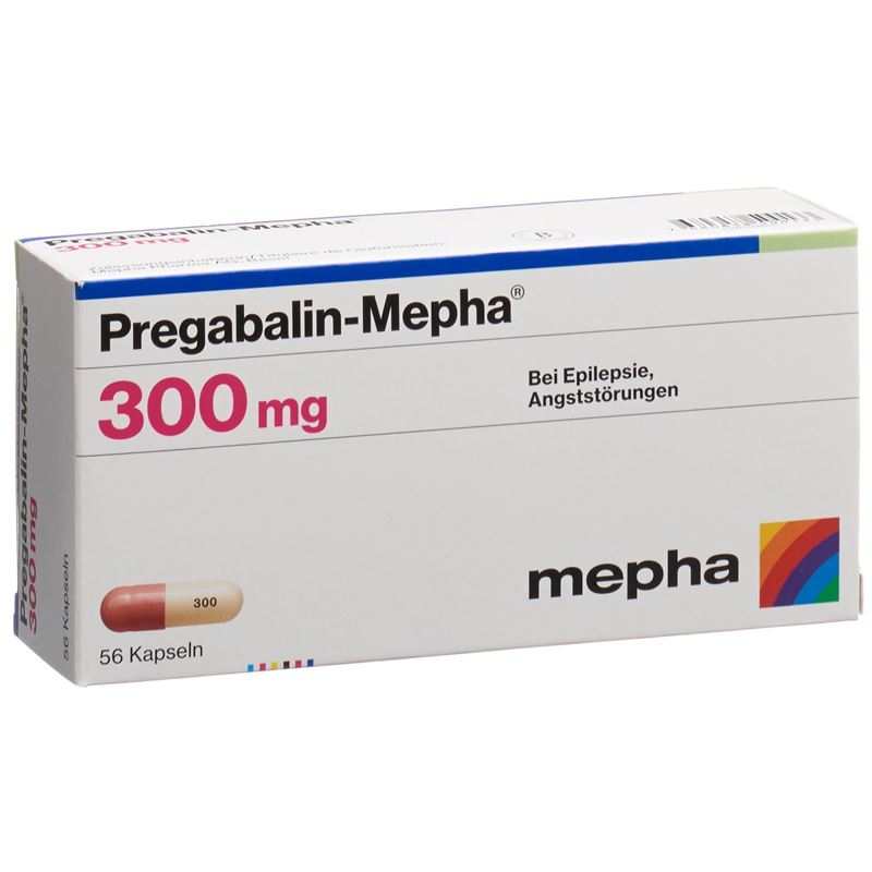 PREGABALIN Mepha Kaps 300 mg 56 Stk