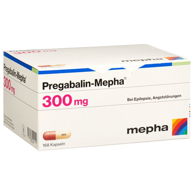 PREGABALIN Mepha Kaps 300 mg 168 Stk