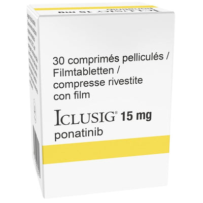 ICLUSIG Filmtabl 15 mg Ds 30 Stk