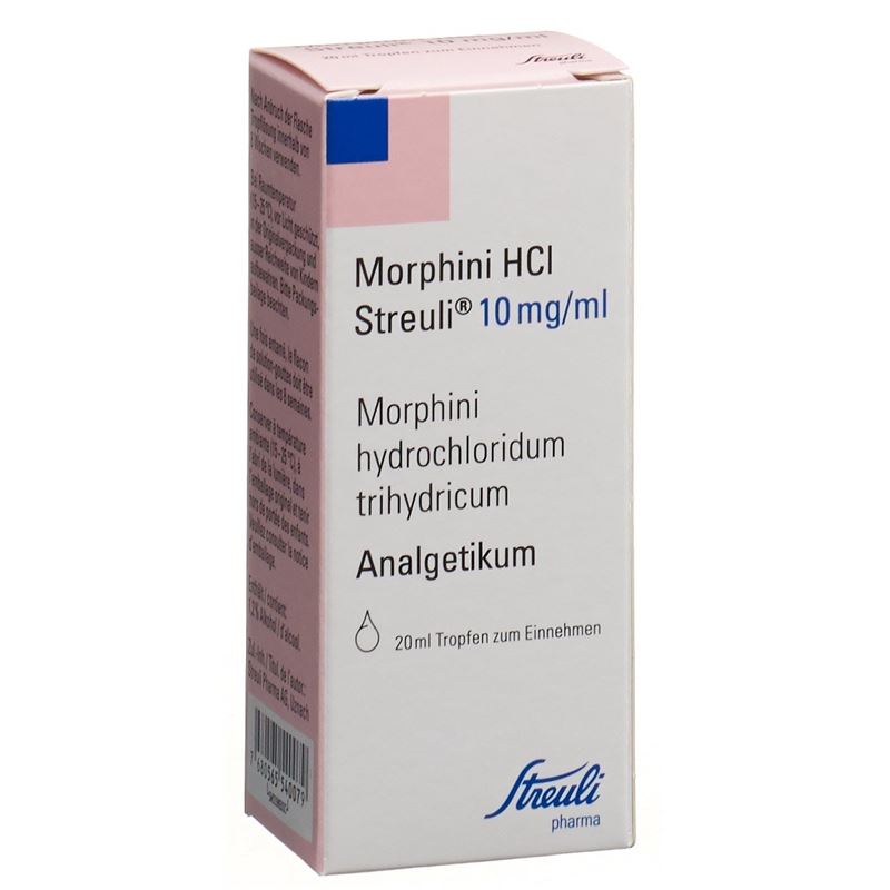 MORPHINI HCL Streuli Tropfen 10 mg/ml Fl 20 ml