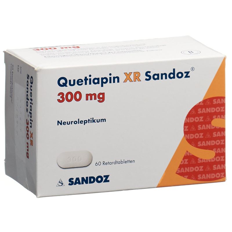 QUETIAPIN XR Sandoz Ret Tabl 300 mg 60 Stk