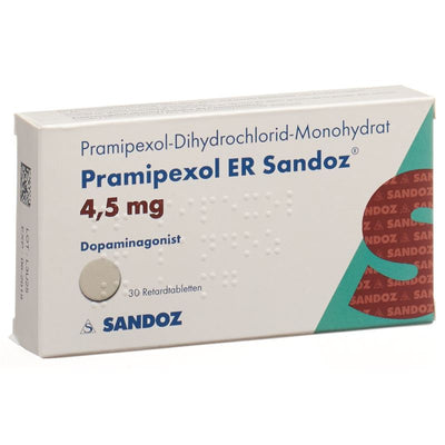 PRAMIPEXOL ER Sandoz Ret Tabl 4.5 mg 30 Stk