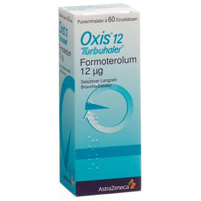 OXIS Turbuhaler Inh Plv 12 mcg/Dosis 60 Dos