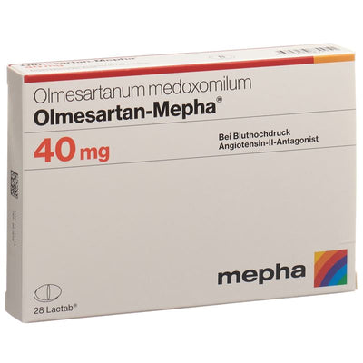 OLMESARTAN Mepha Filmtabl 40 mg 28 Stk