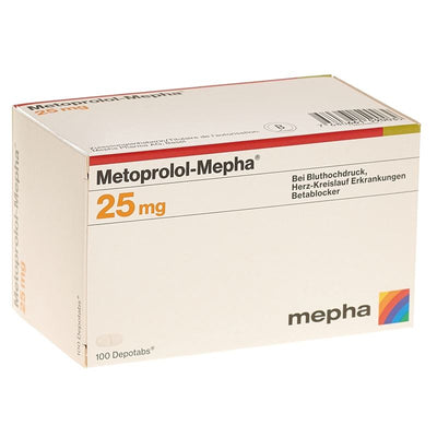 METOPROLOL Mepha Depotabs 25 mg 100 Stk