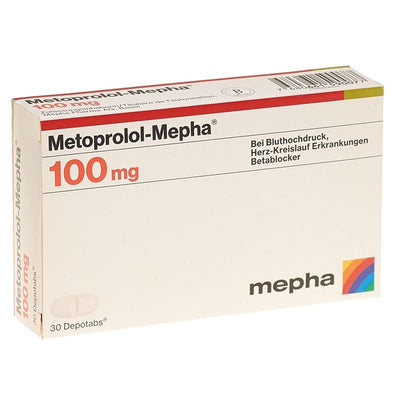 METOPROLOL Mepha Depotabs 100 mg 30 Stk