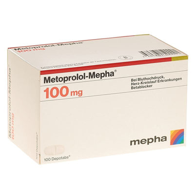 METOPROLOL Mepha Depotabs 100 mg 100 Stk