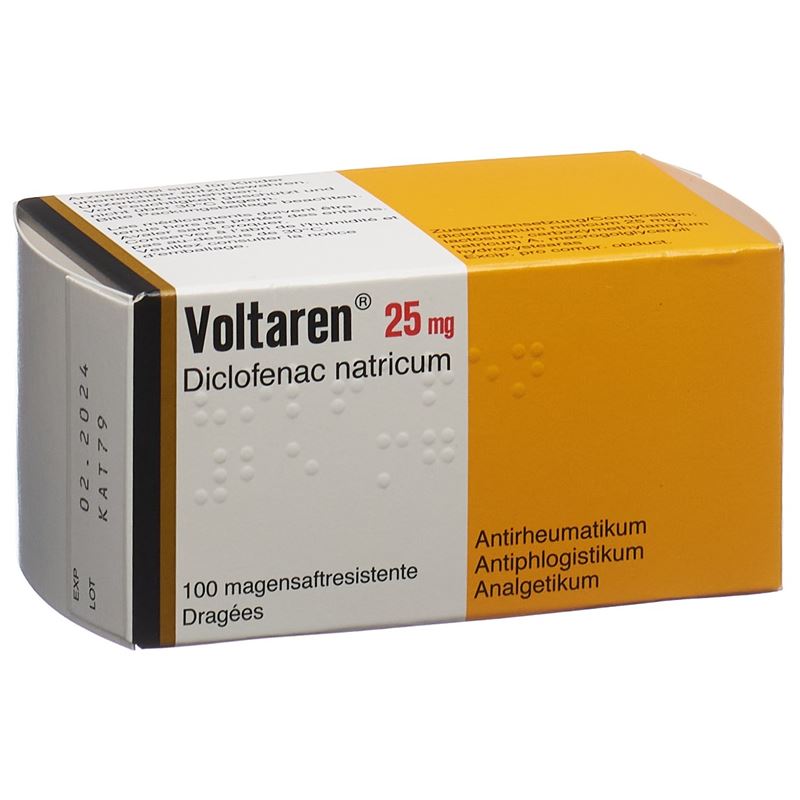 VOLTAREN Drag 25 mg 100 Stk