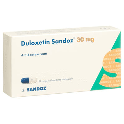 DULOXETIN Sandoz Kaps 30 mg 28 Stk