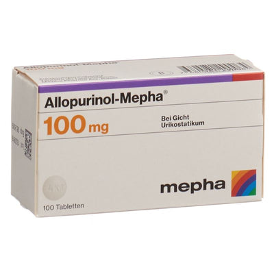 ALLOPURINOL Mepha Tabl 100 mg 100 Stk